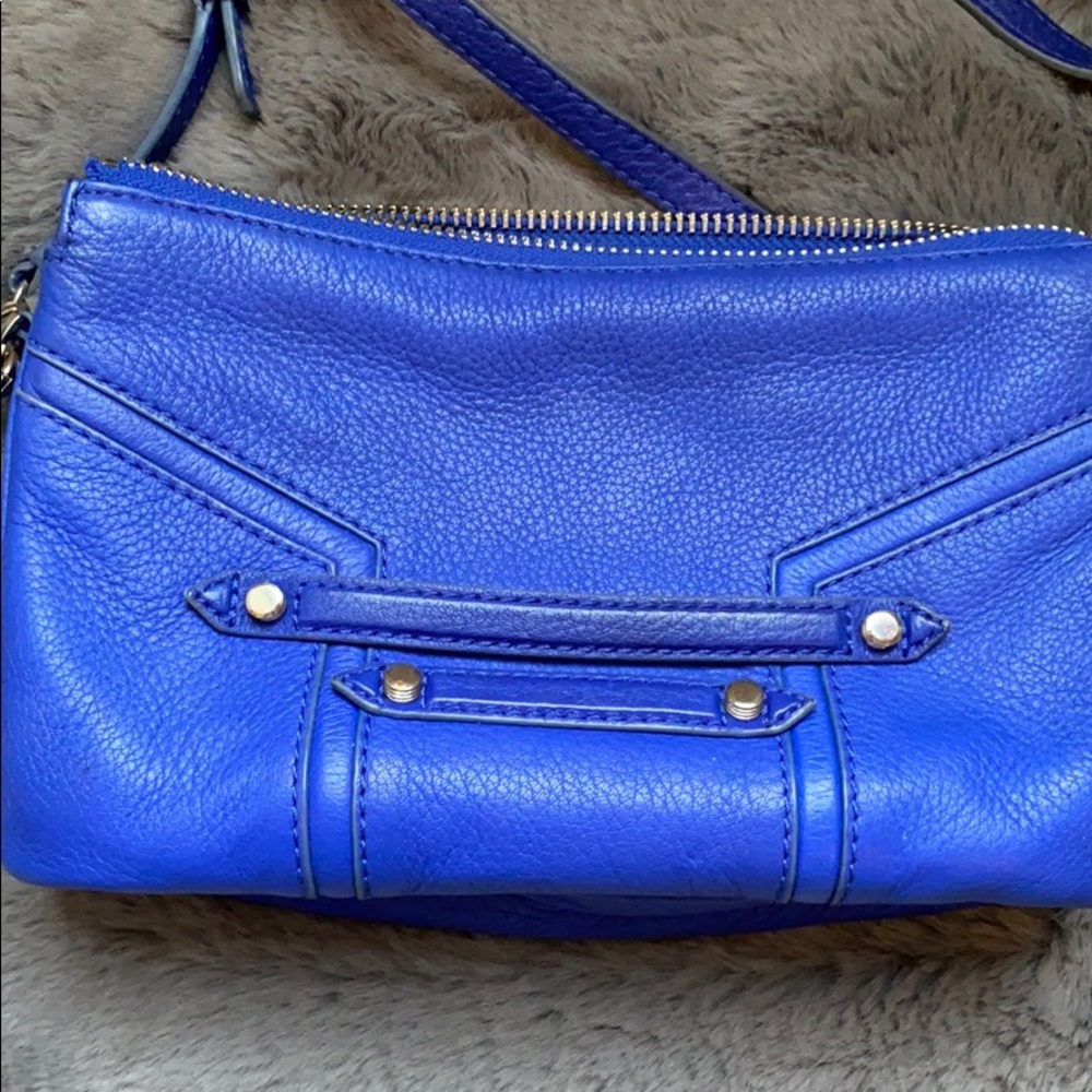 Cobalt royal blue botkier crossbody clutch